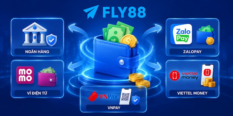 Các hình thức Rút Tiền FLY88 phổ biến hiện nay