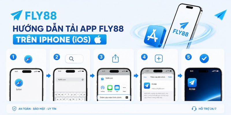 Hướng Dẫn Tải App FLY88 Trên iPhone (iOS)